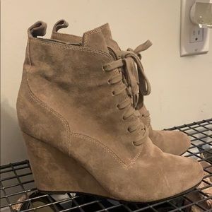 Dolce vita wedge boots used only 3 times